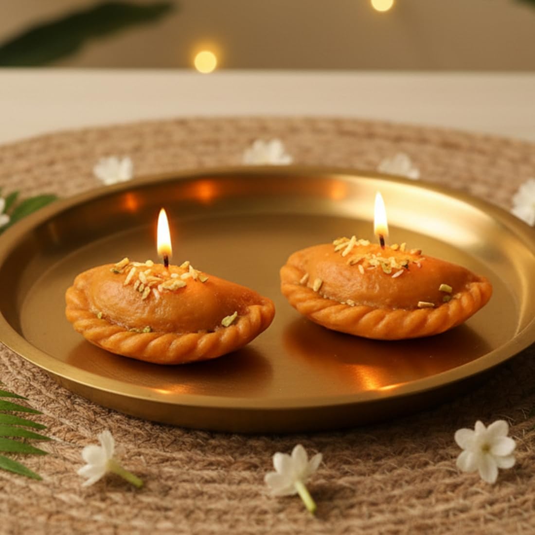Gujiya Scented Candles