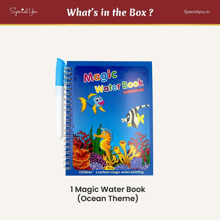 Ocean Theme Magic Water book