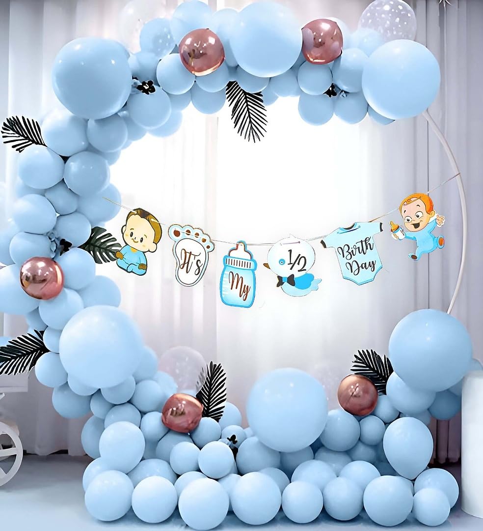 Sweet Six Month DIY Birthday decoration kit