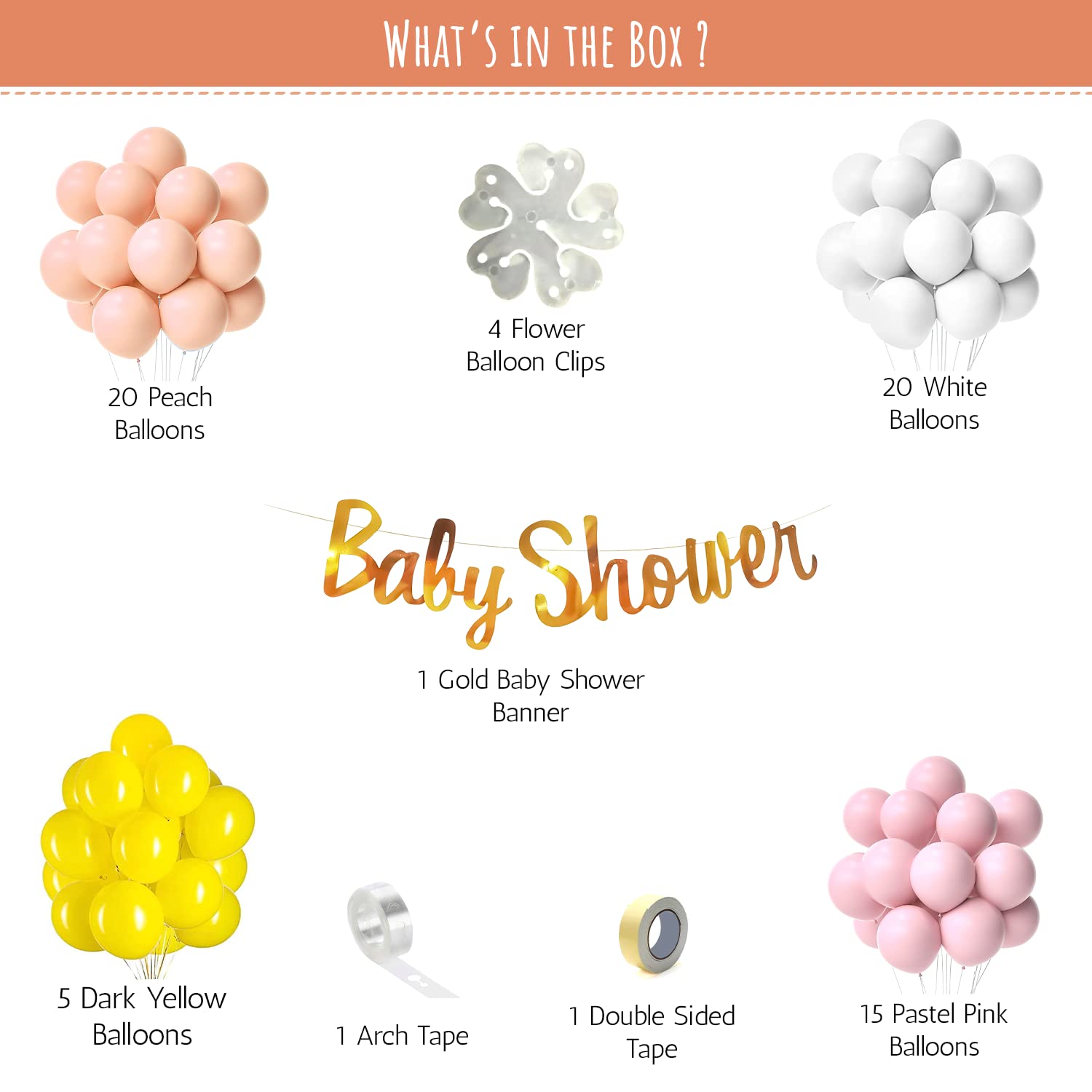 Flower your décor with DIY baby shower kit