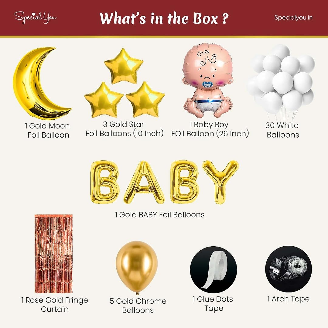 Welcome your little one with this decor kit