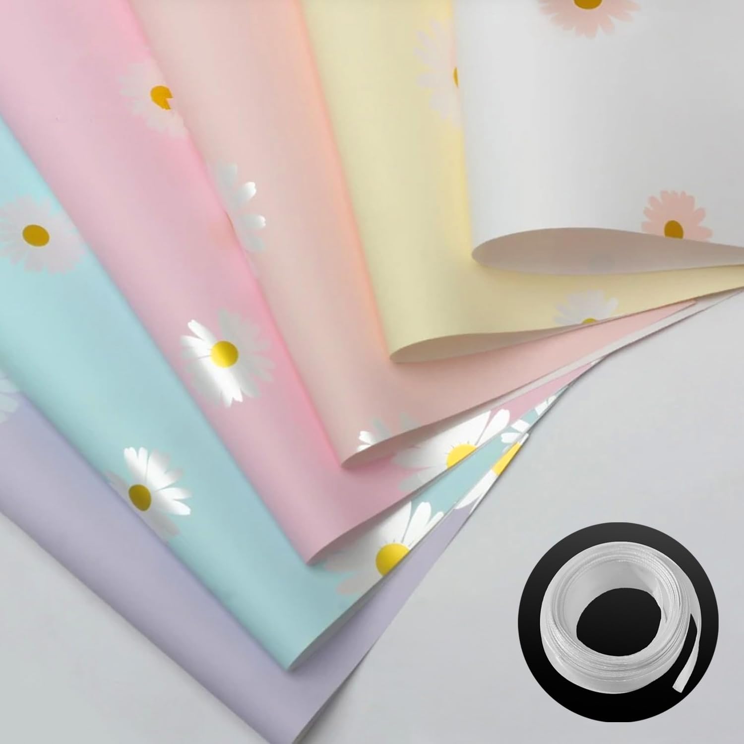 Gifts Wrapping Sheets-(Floral)