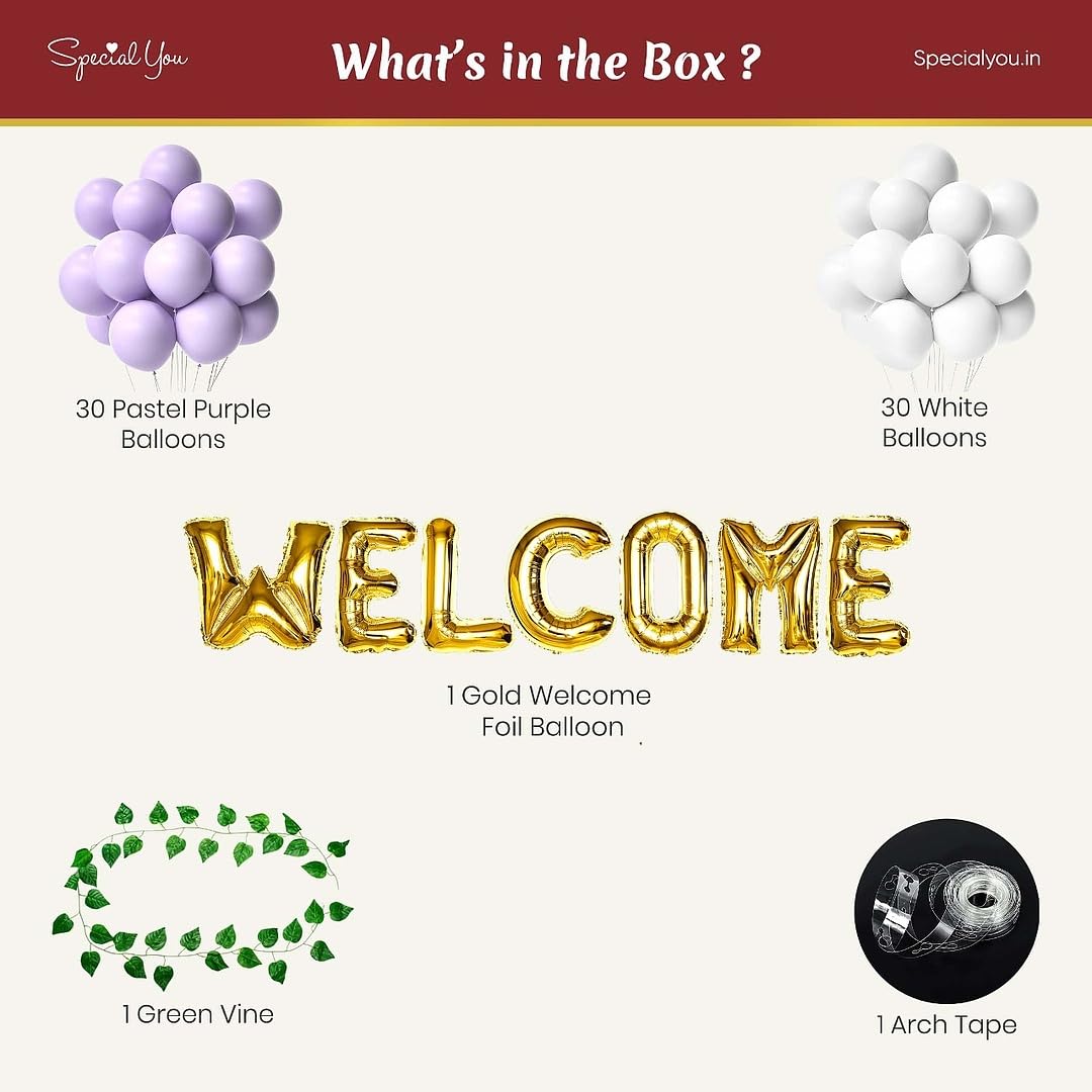 Welcome Decoration Pastel Kit