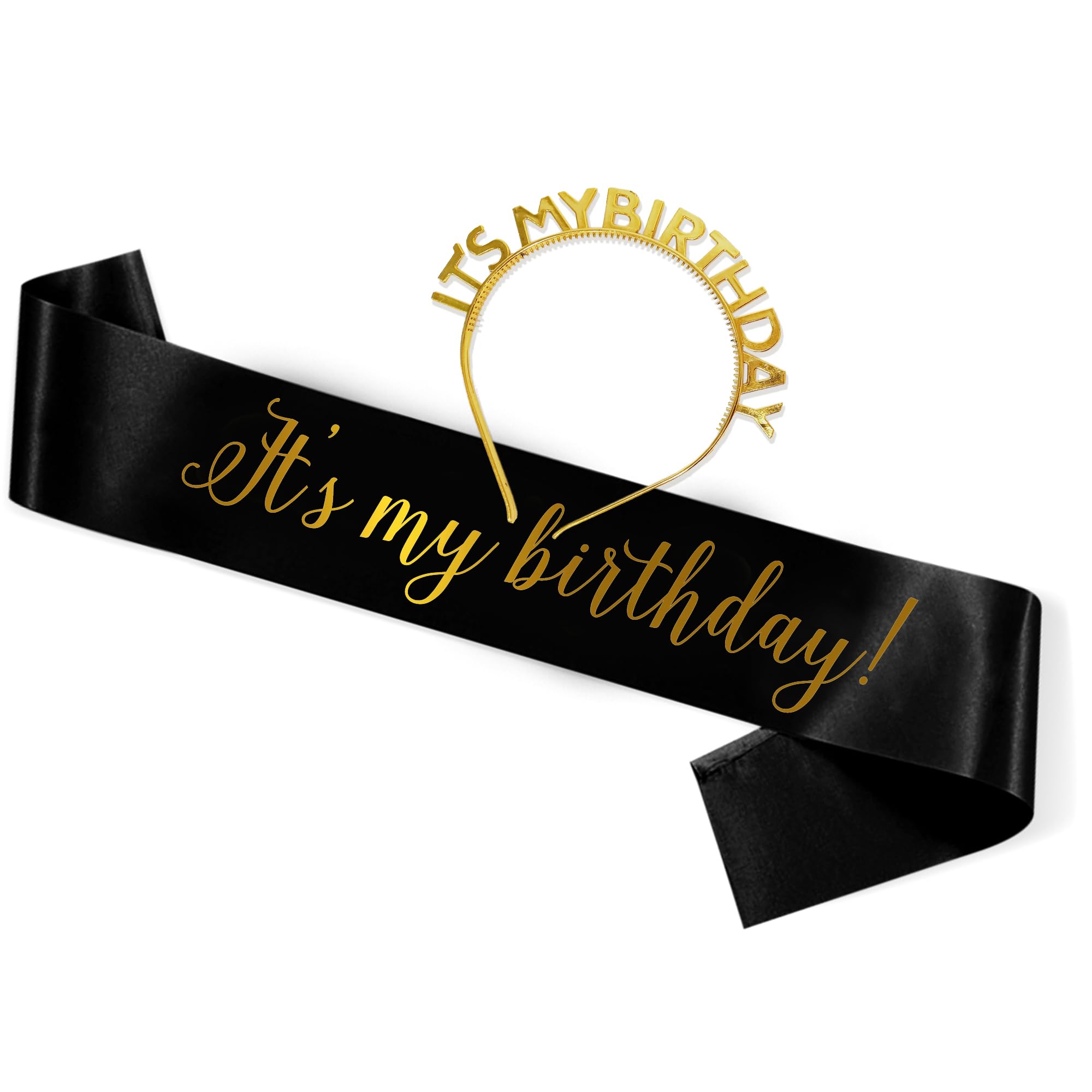 It's My Birthday Sash & Hair Band