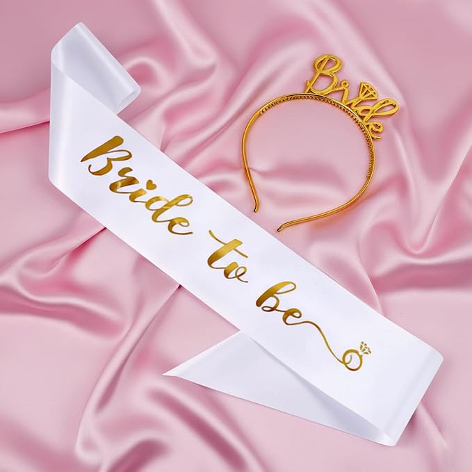 Bride to Be Sash & Headband