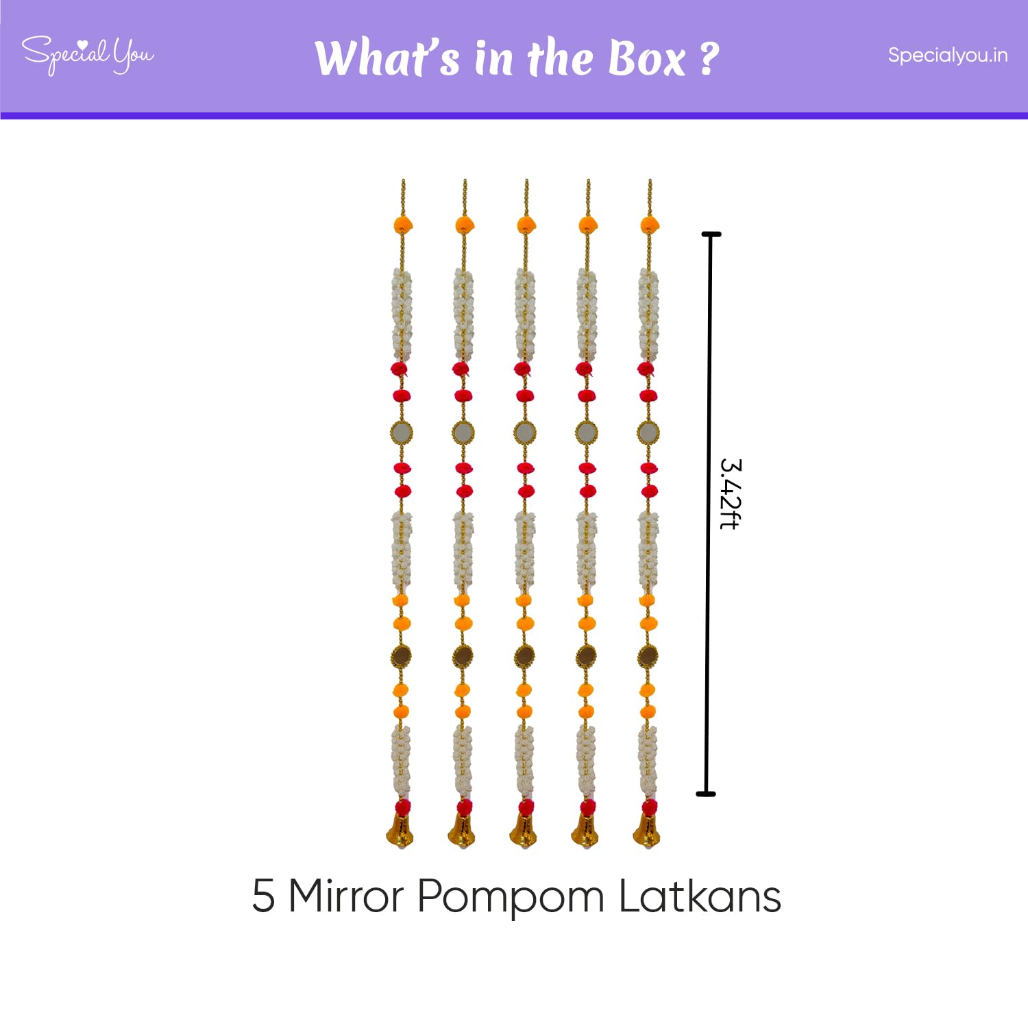 pompom door hanging