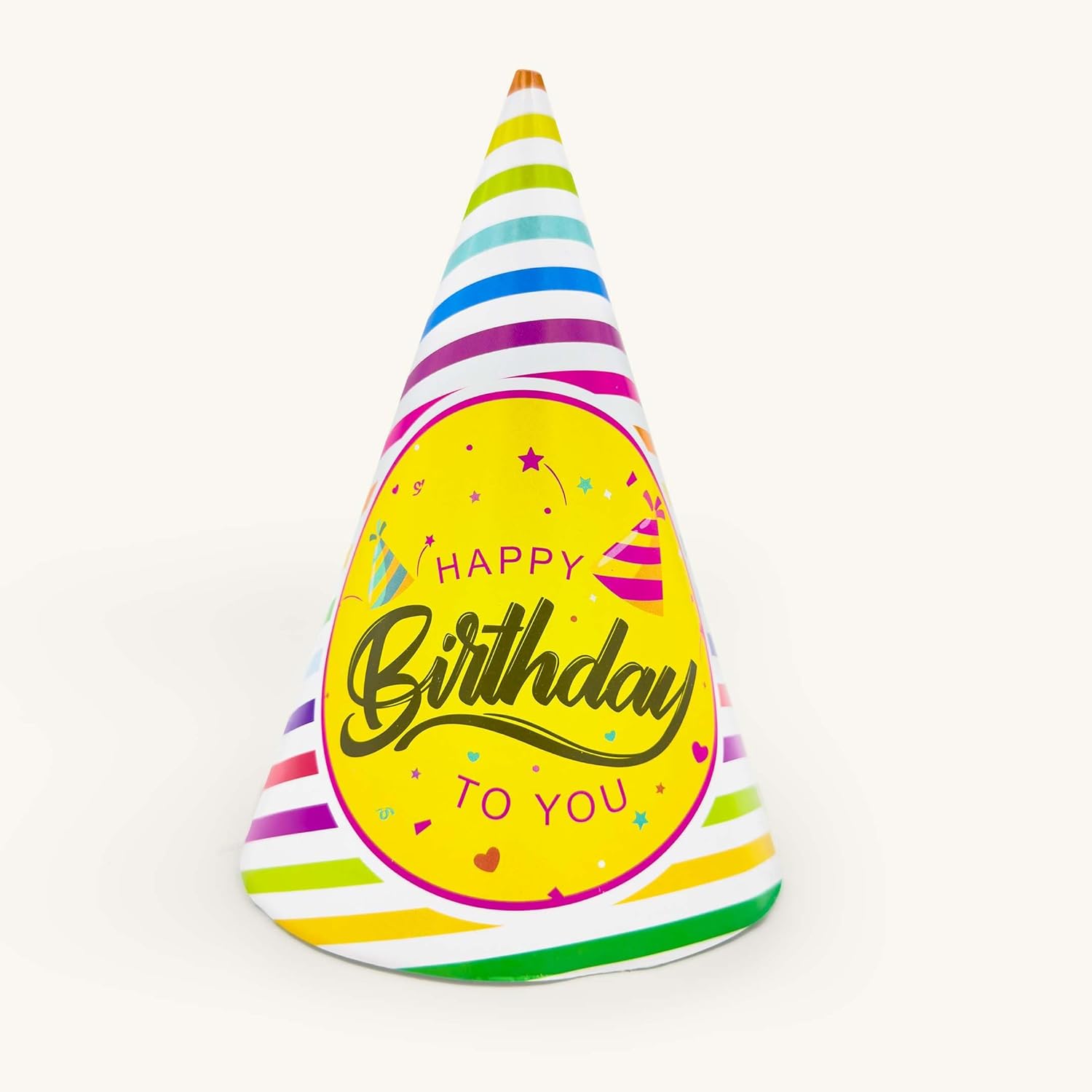 Trendy Multicolor Birthday Cap