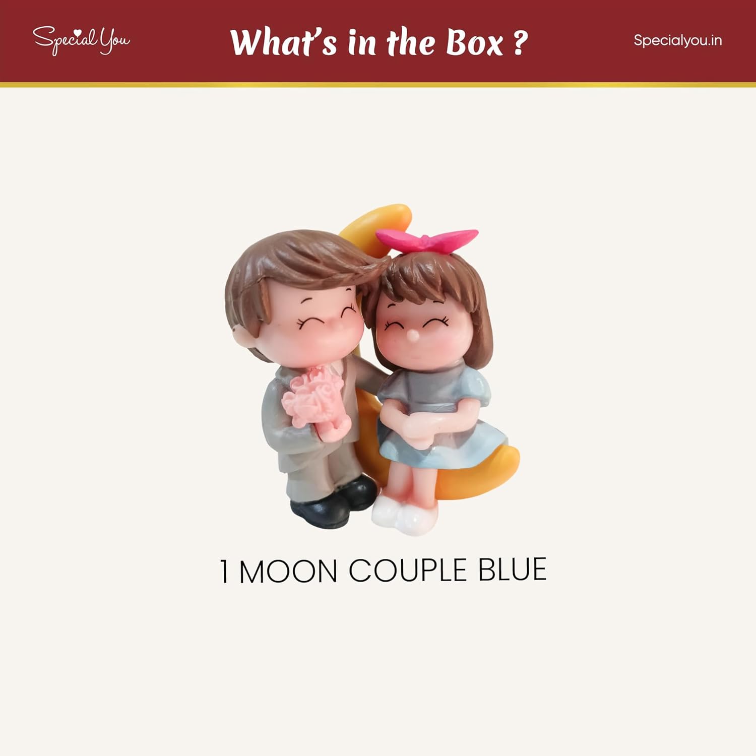 Blue moon Couple minature