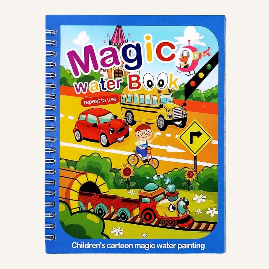 Vehicle Theme Magic Water book