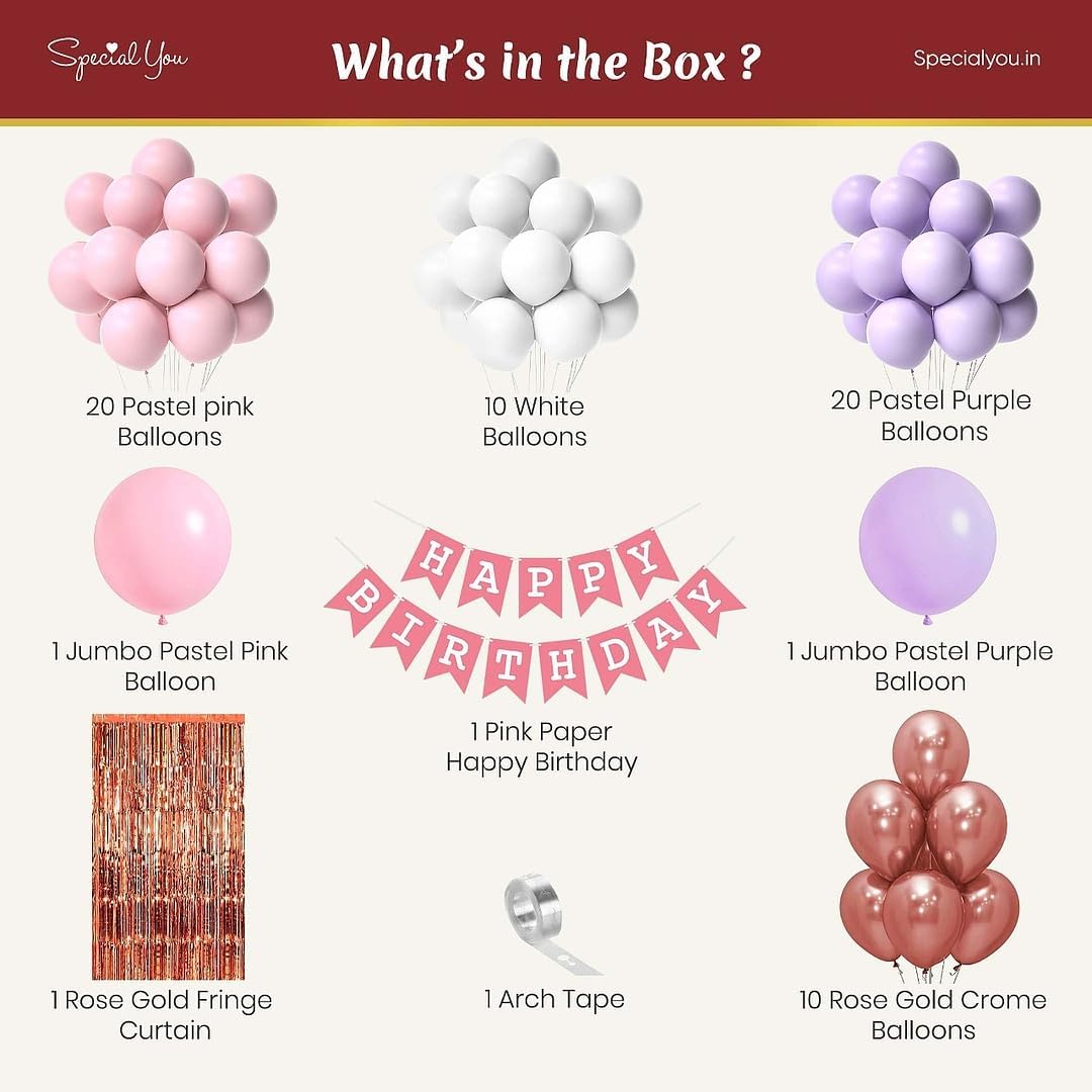 Birthday Decoration DIY Kit