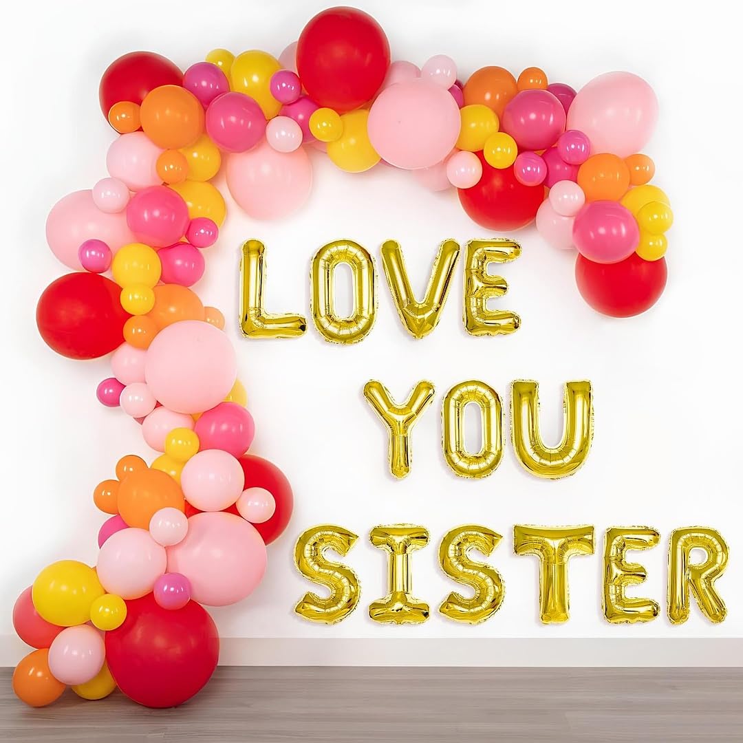 Love You Sister Foil balloons