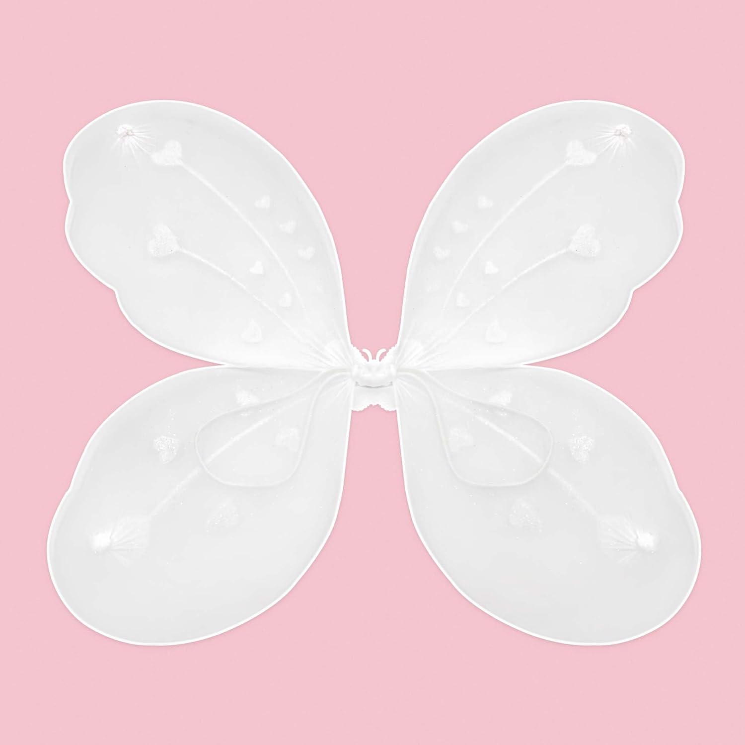 White Fairy Butterfly Wings Combo