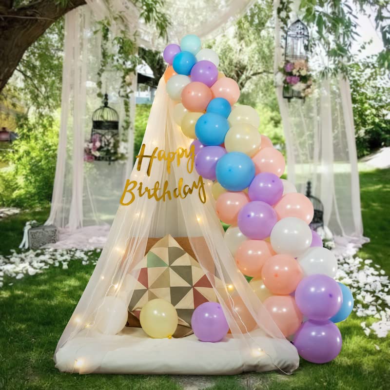 birthday tent decoration A Perfect Cabana Tent Decoration DIY Kit
