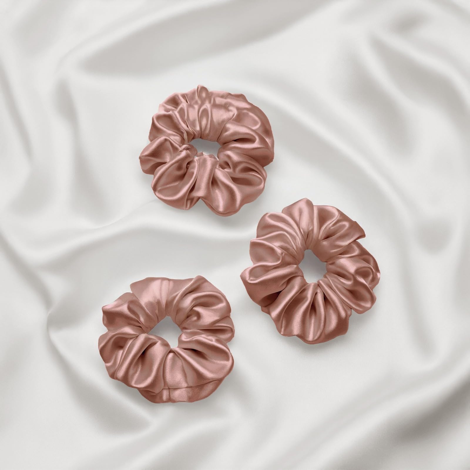 3 Mulberry Hair Scrunchies