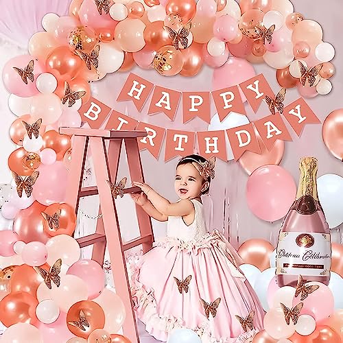 Pink theme Birthday Decorations for Girls