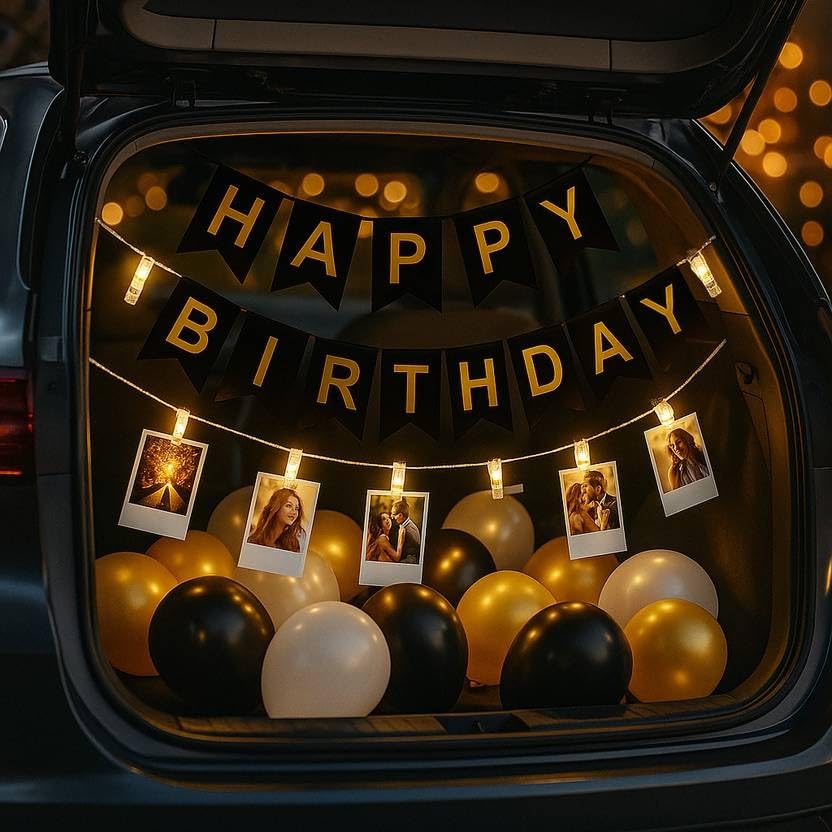 Car Boot Birthday Decoration