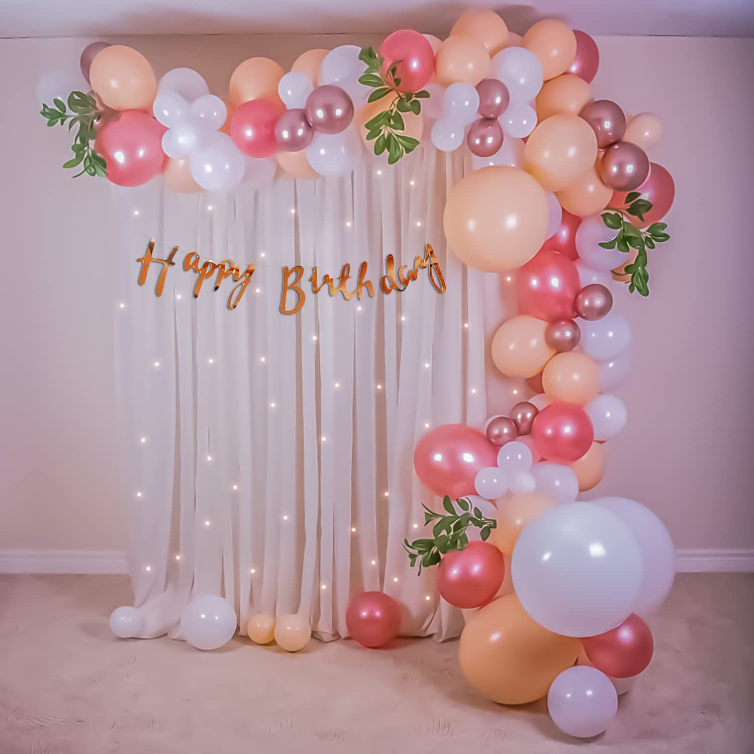 pastel theme birthday decoration