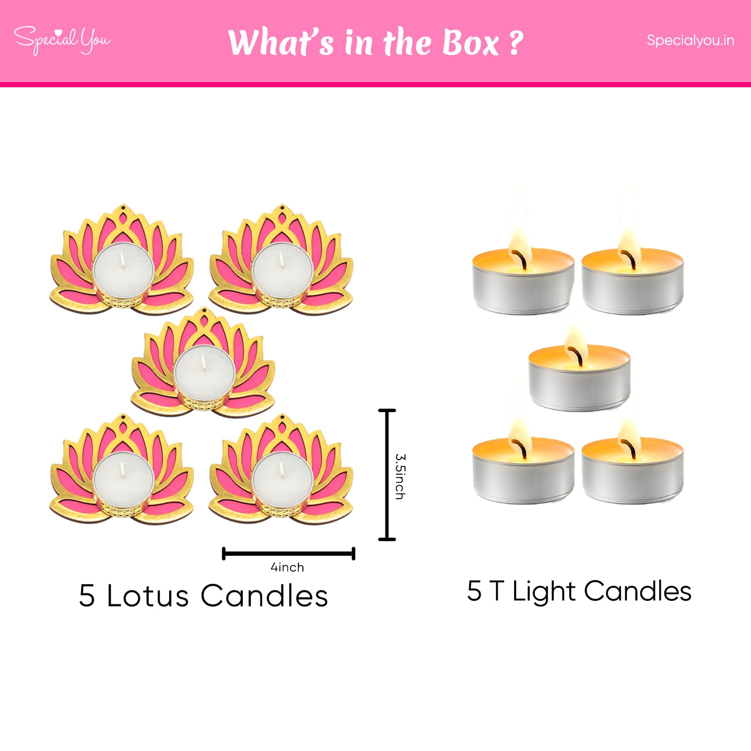 lotus candles
