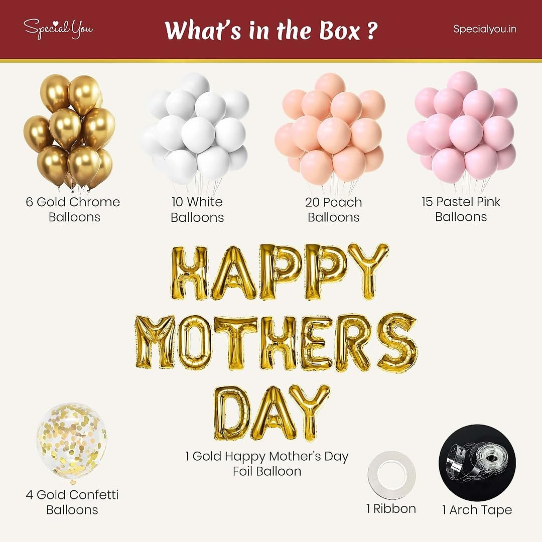 Make Mother's Day special with our décor kit