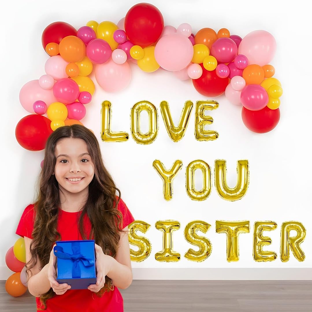 Love You Sister Foil balloons