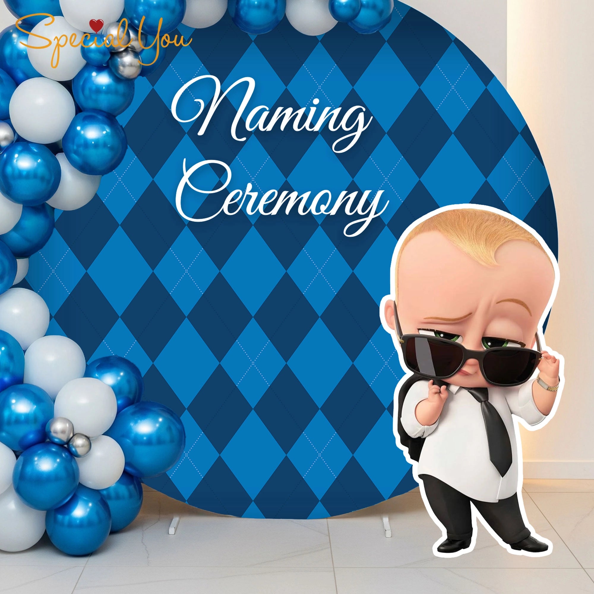 Boss Baby Naming Ceremony Decor