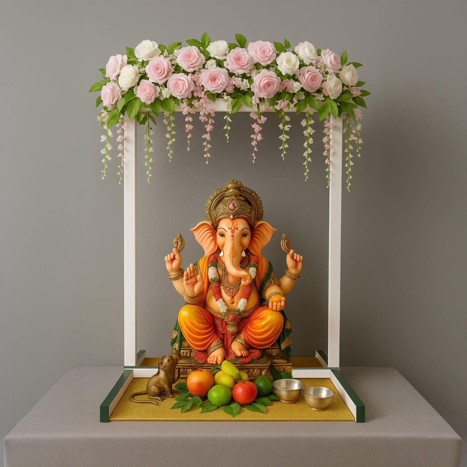 Traditional Wooden Decor Stand
