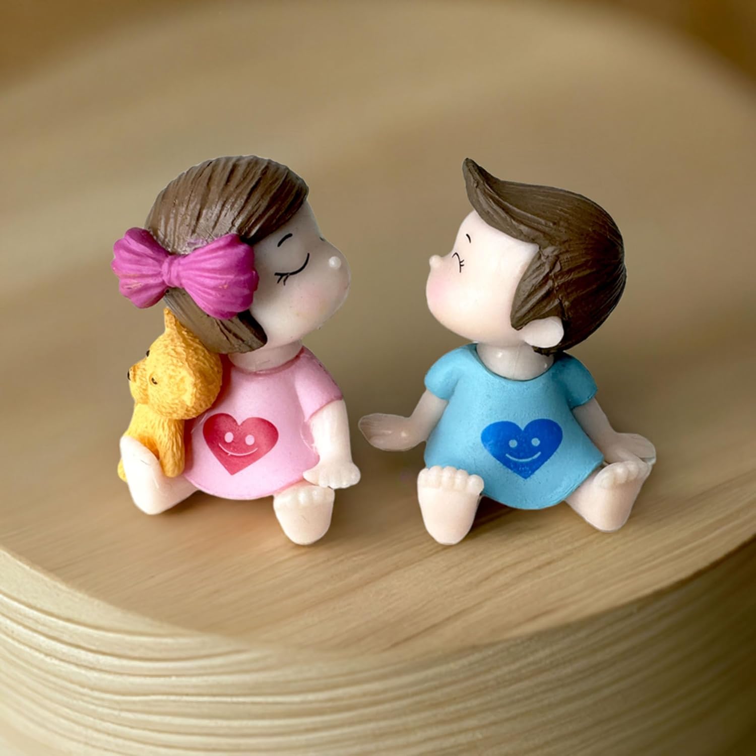 sitting couple  Miniature for Valentine's Gift