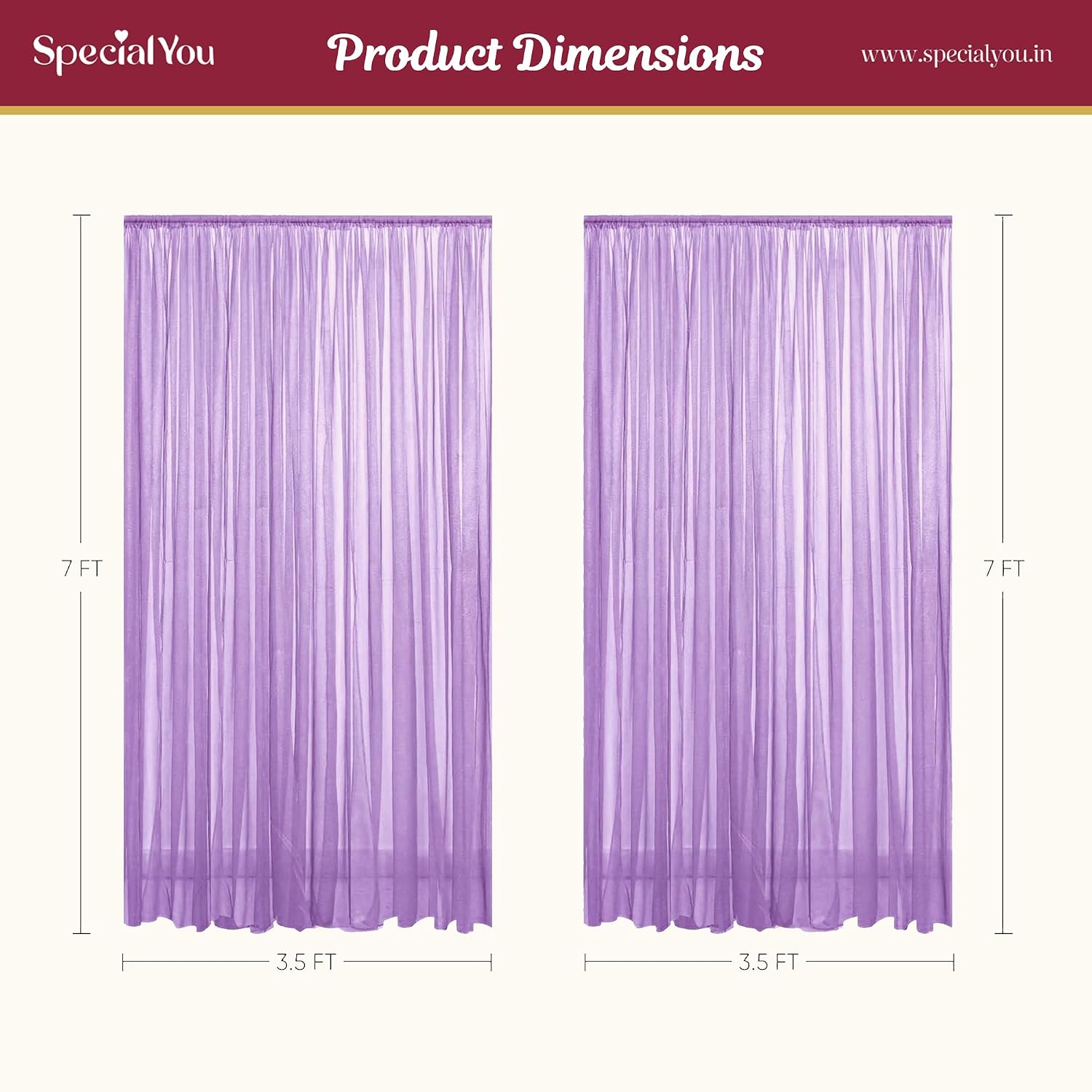 Lavender & Yellow Ganpati Backdrop Décor Set – Festive Home Decoration (8 Pieces)