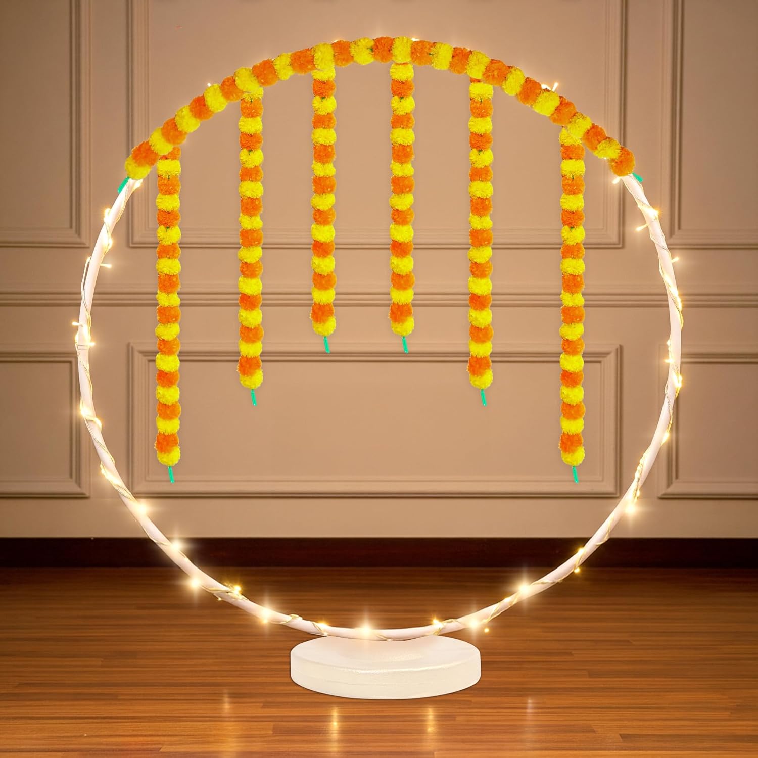 Diwali Marigold with Stand