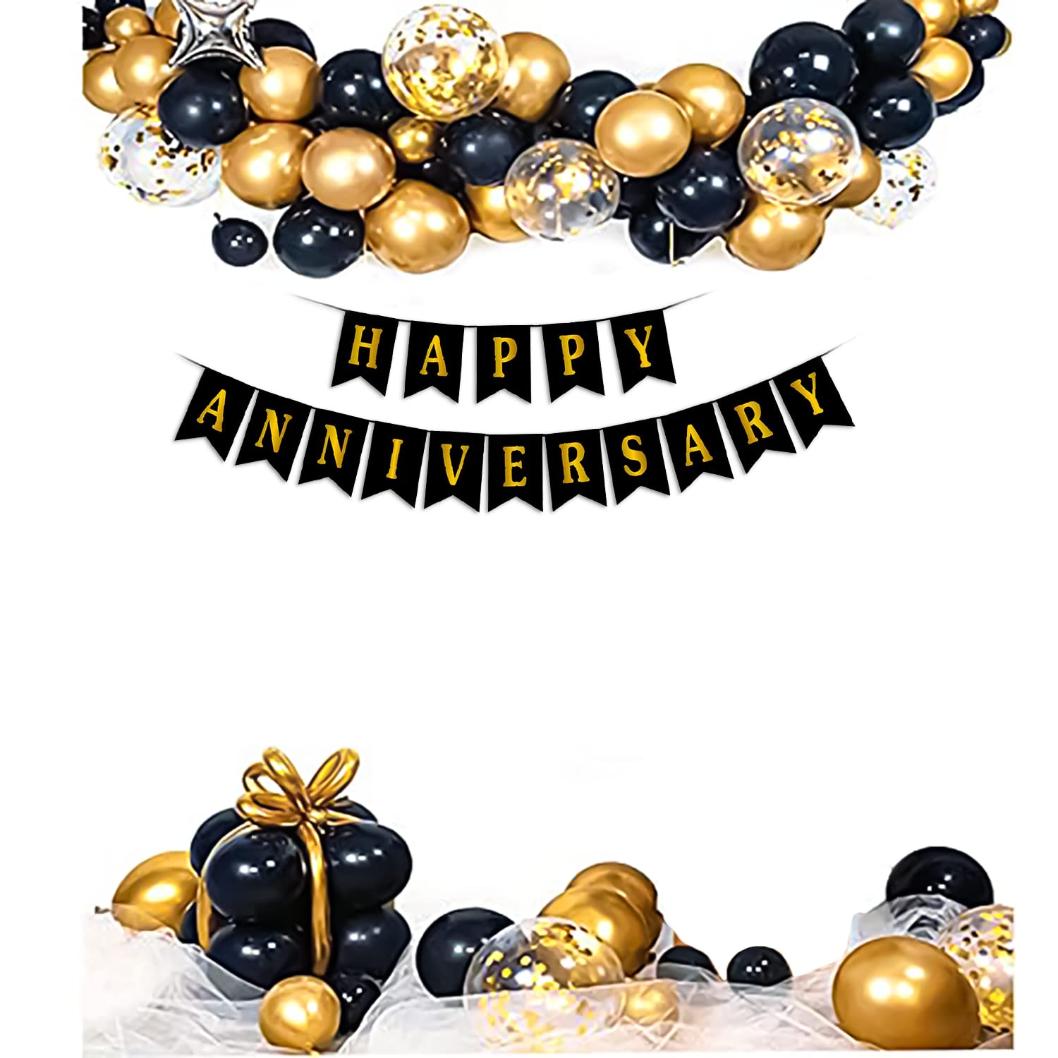 anniversary balloon decoration