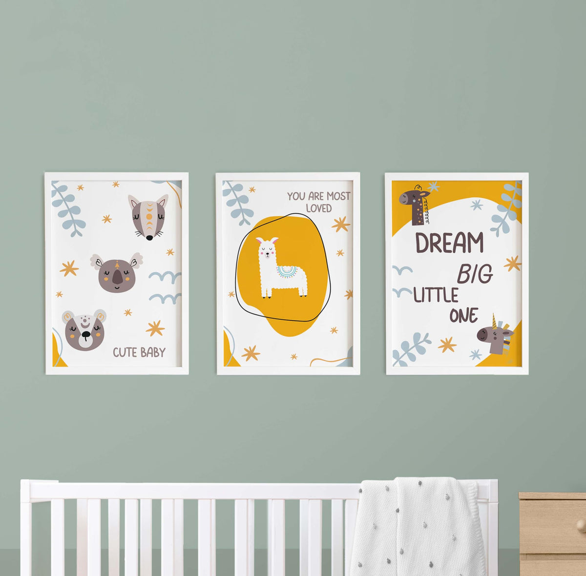 Decorate your Kid room with these Posters and Frame