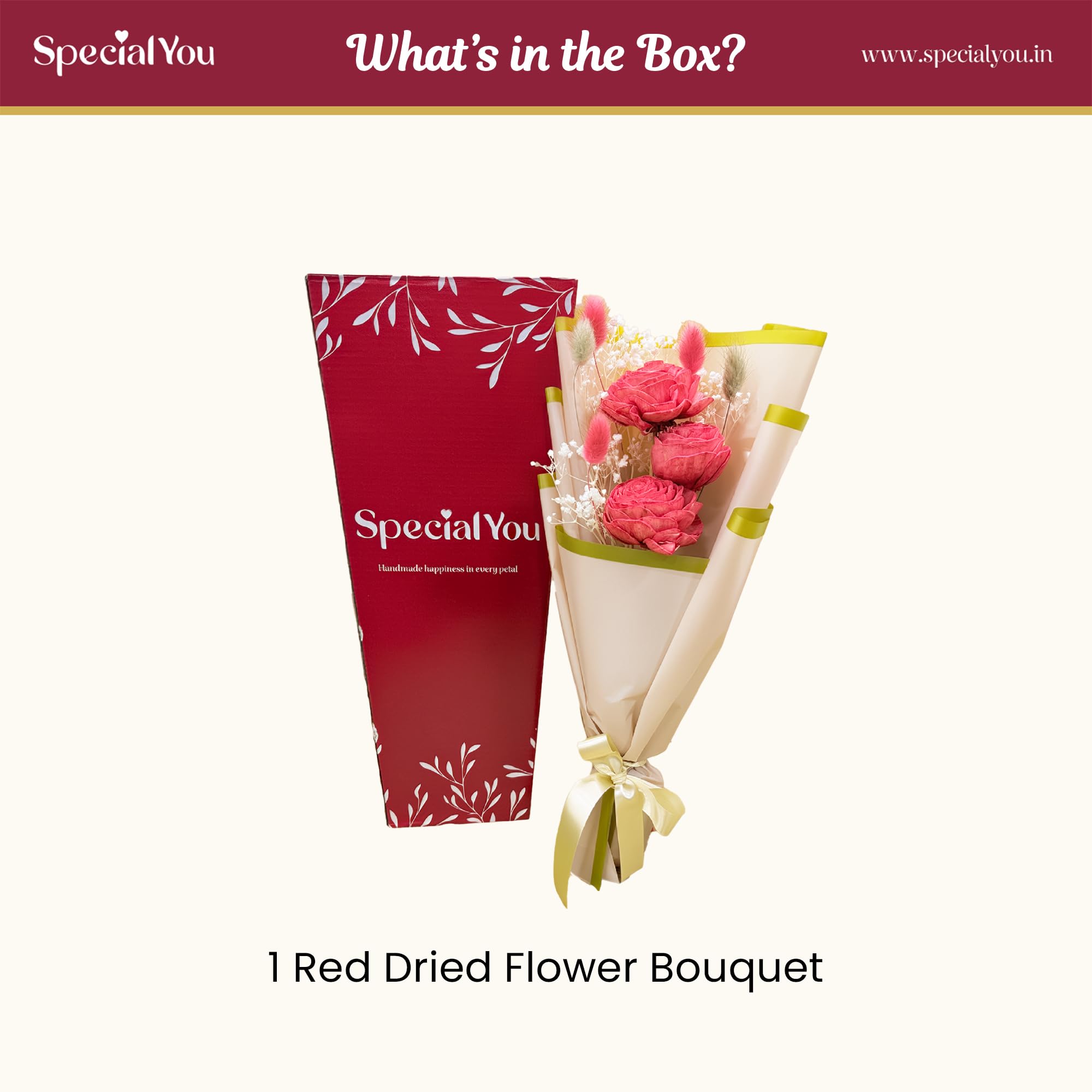 Dried Flower Bouquet for Gift
