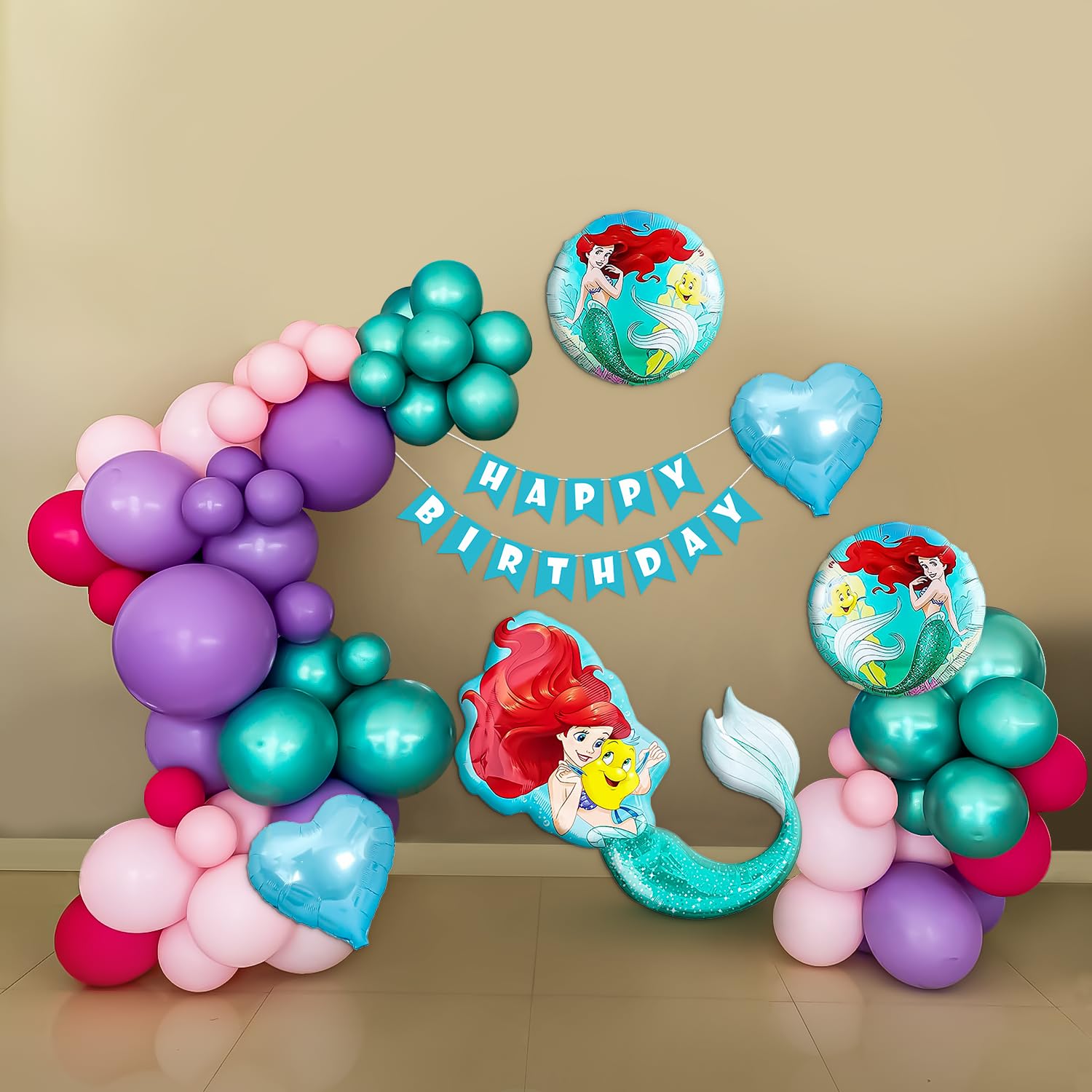 mermaid theme decoration