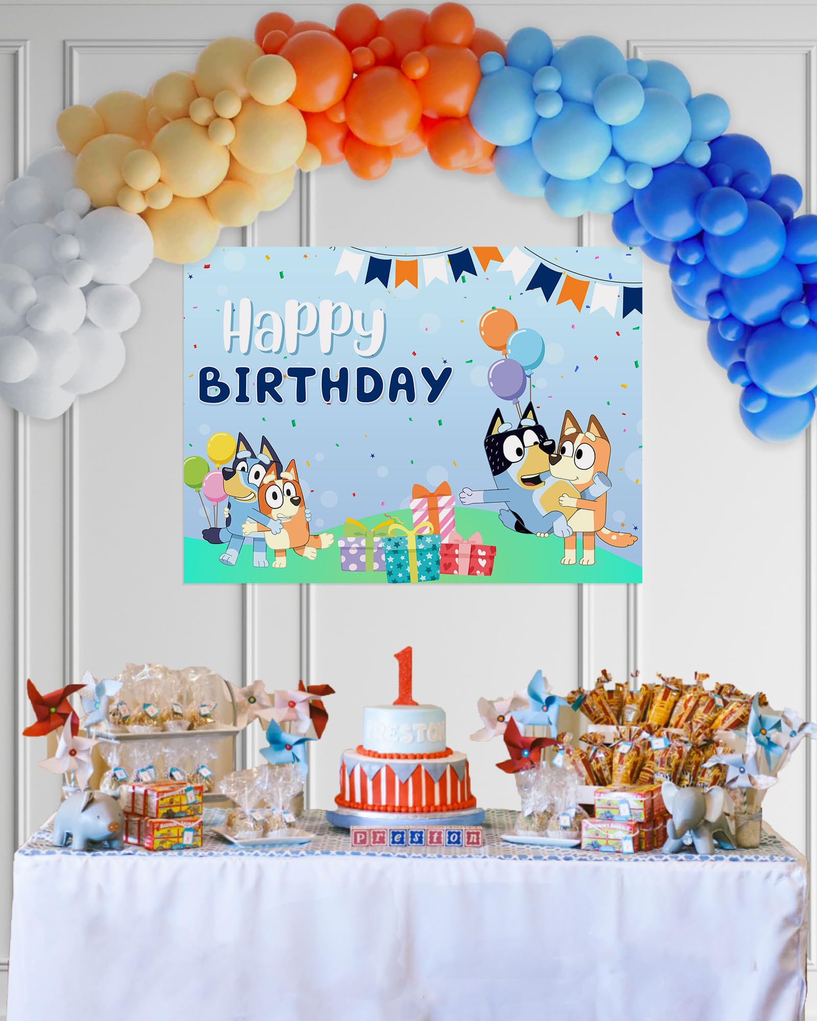 Bluey Theme Birthday decor for kids