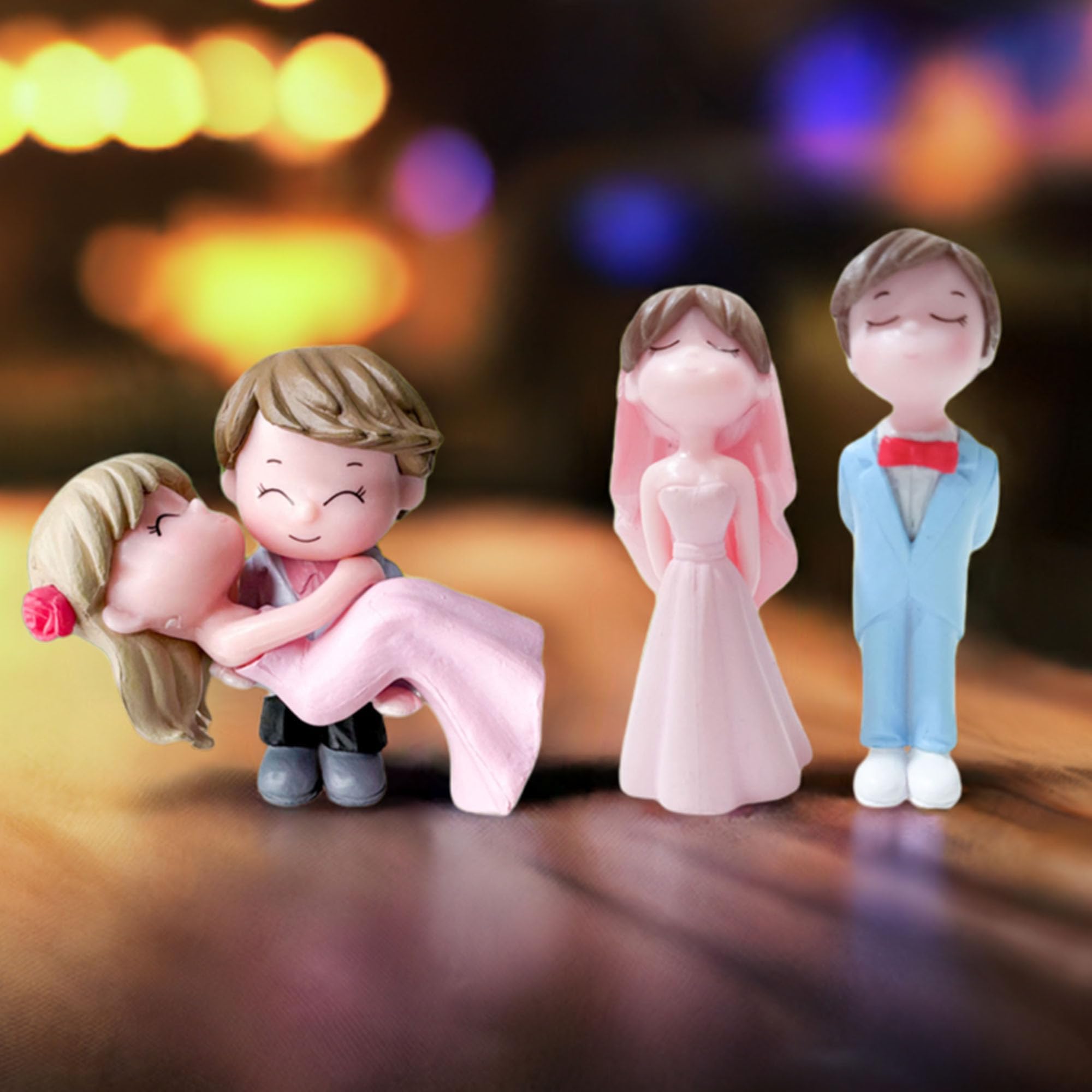 Dancing & Wedding Couple Miniature Combo