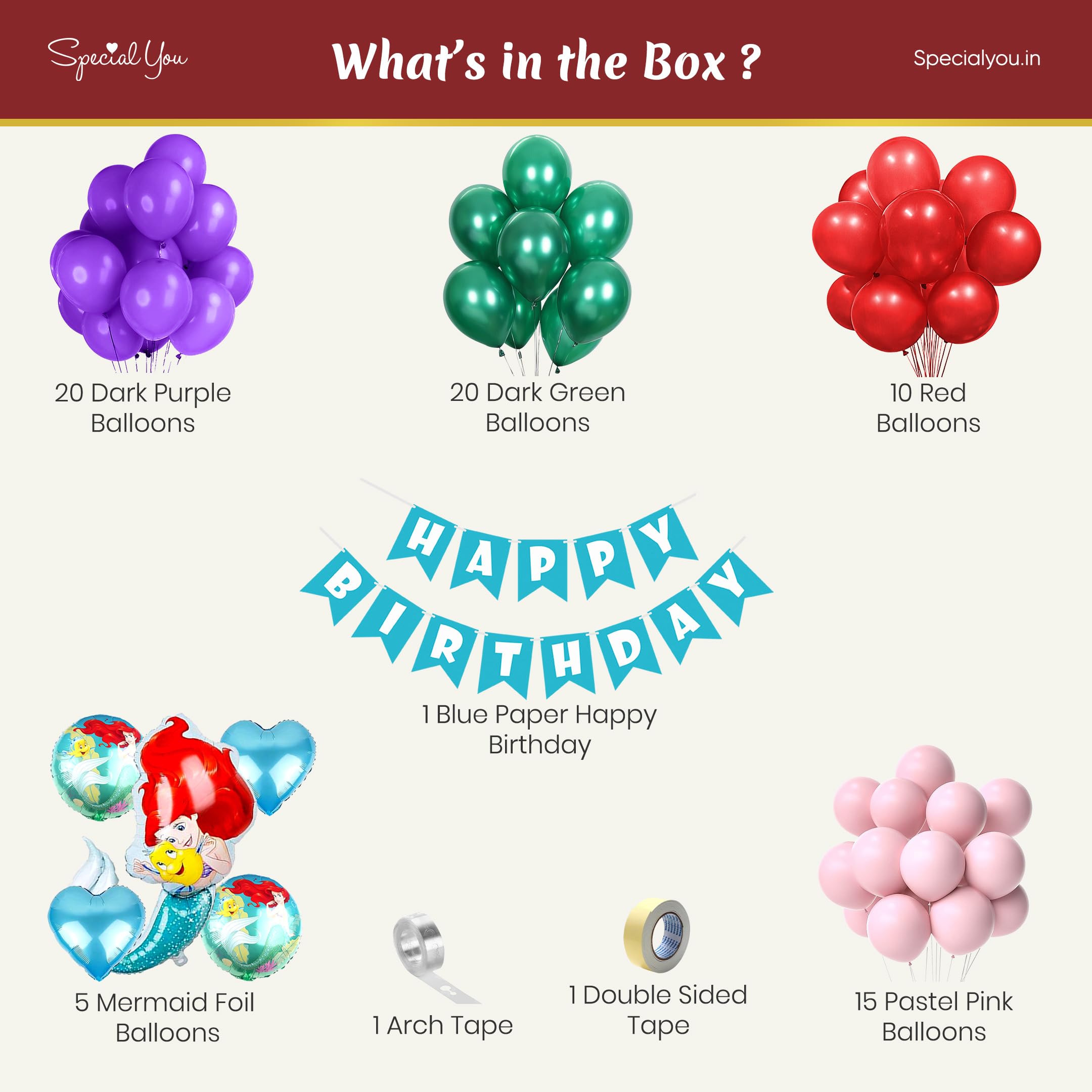 decorations items kit