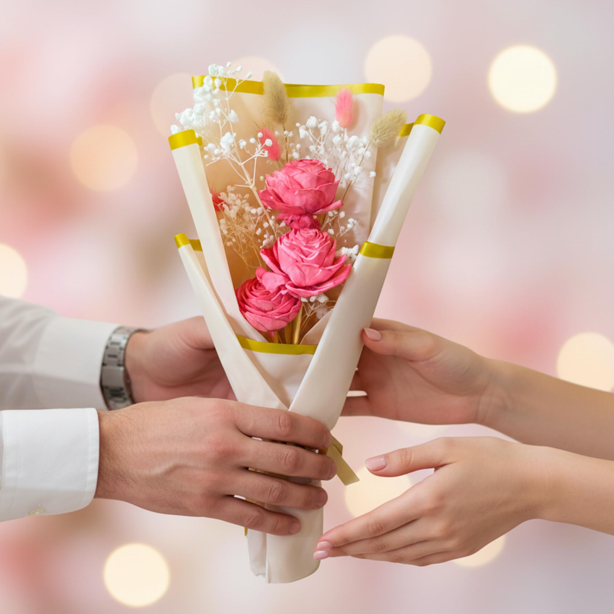Dried Flower Bouquet for Gift