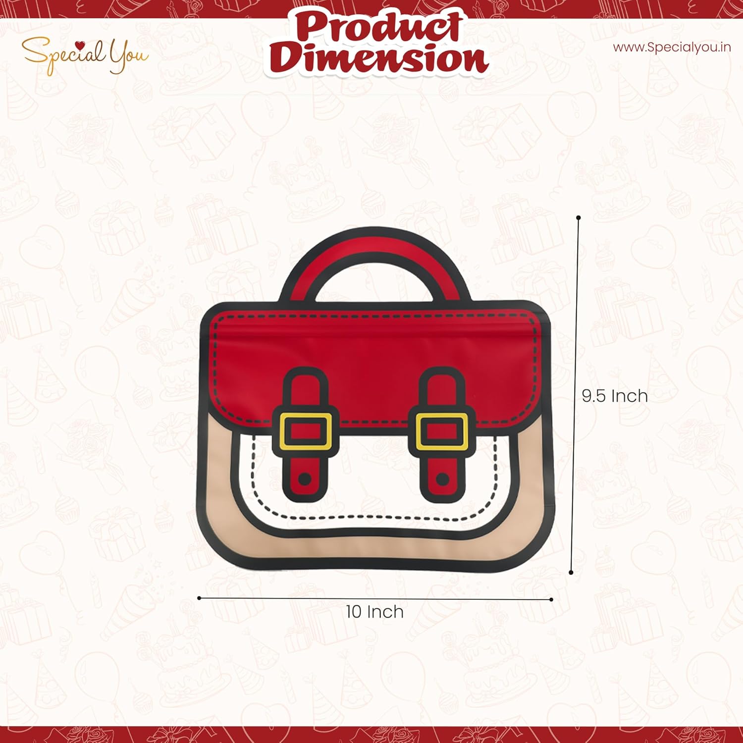 Printed Return Gift Bag Pack of 6