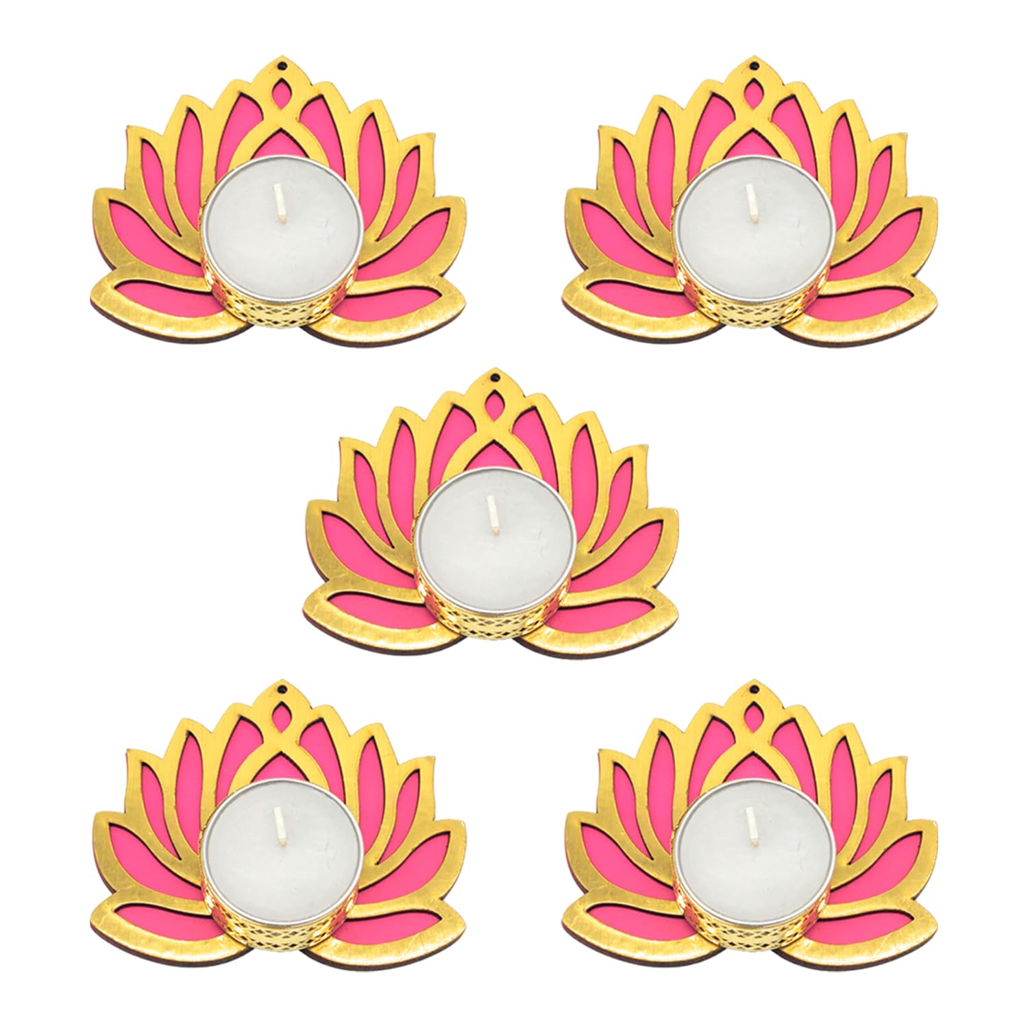 Lotus T Light Candle Holder