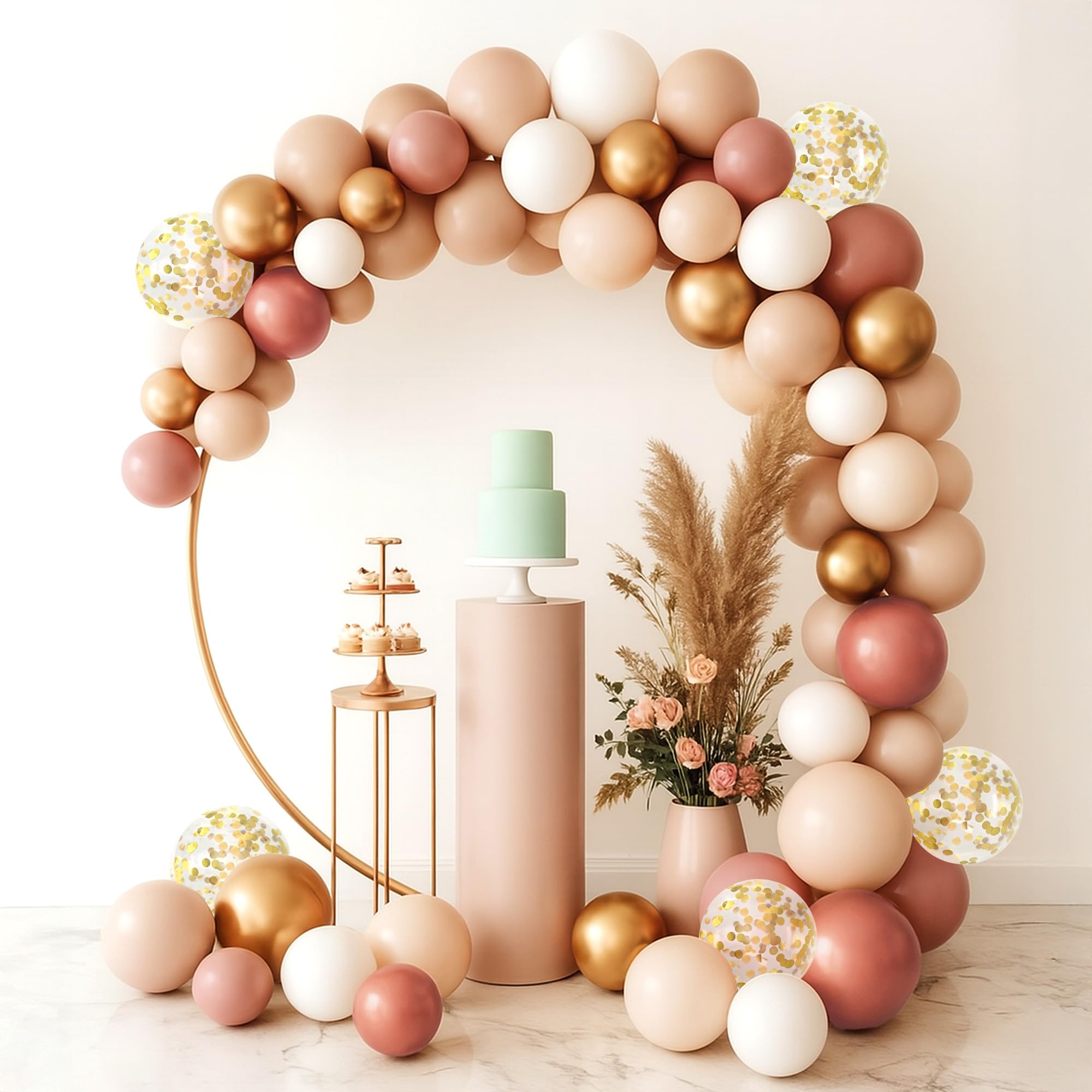 Peach Blush Birthday decor