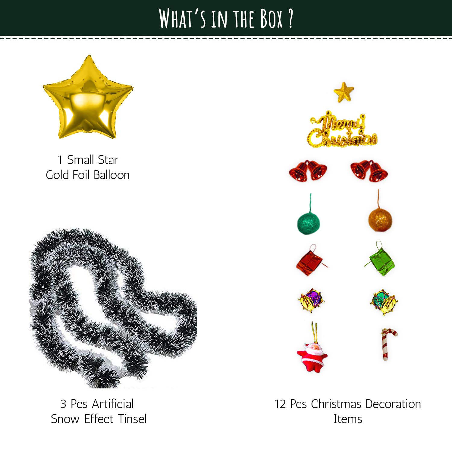 artificial snow tinsel