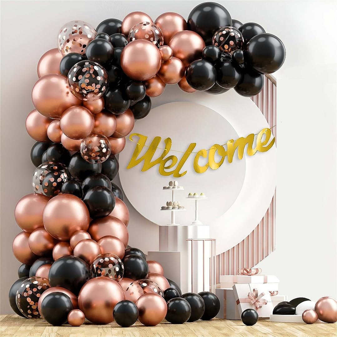 Rose Gold Welcome Decoration Kit