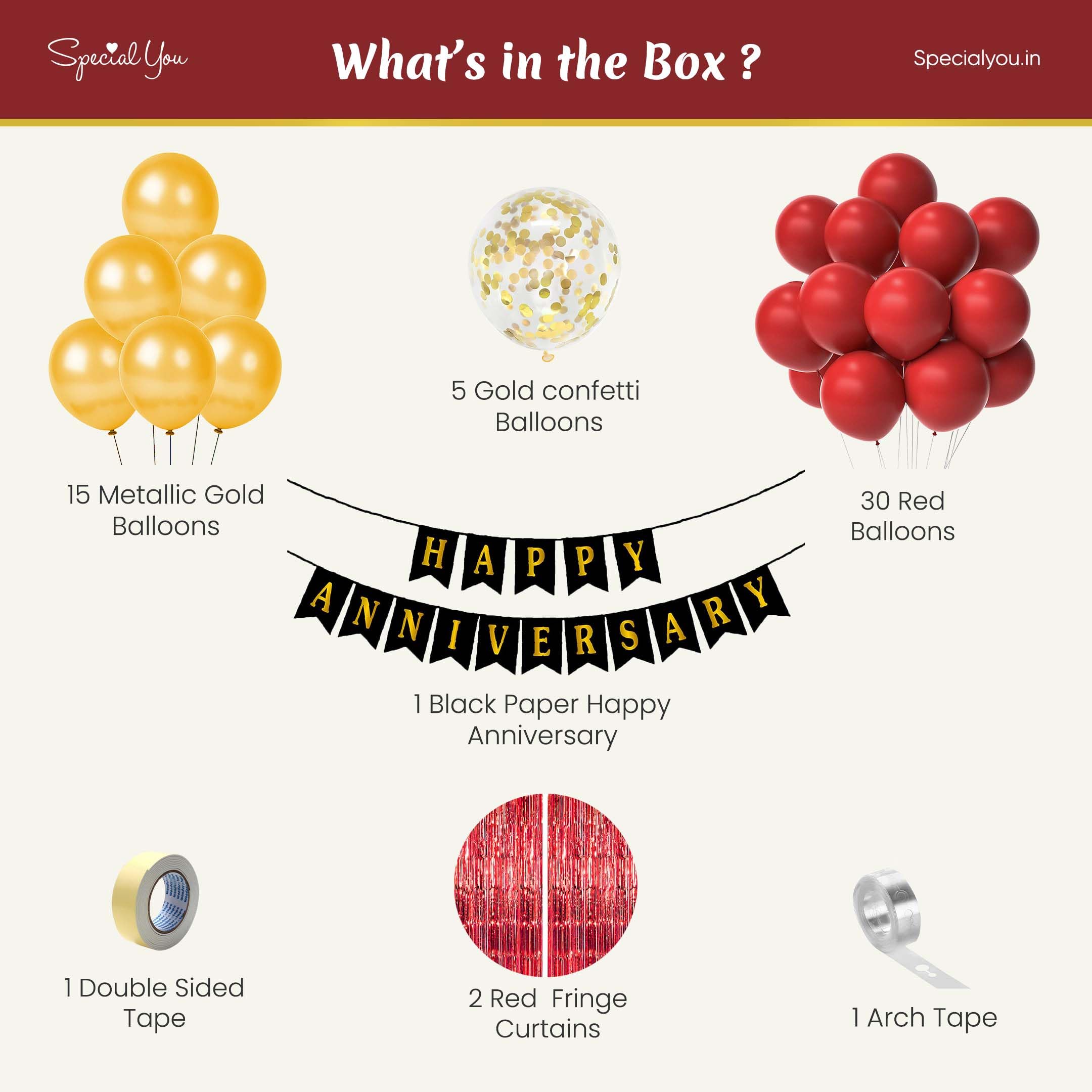 Beauty of Love with DIY Anniversary Kit