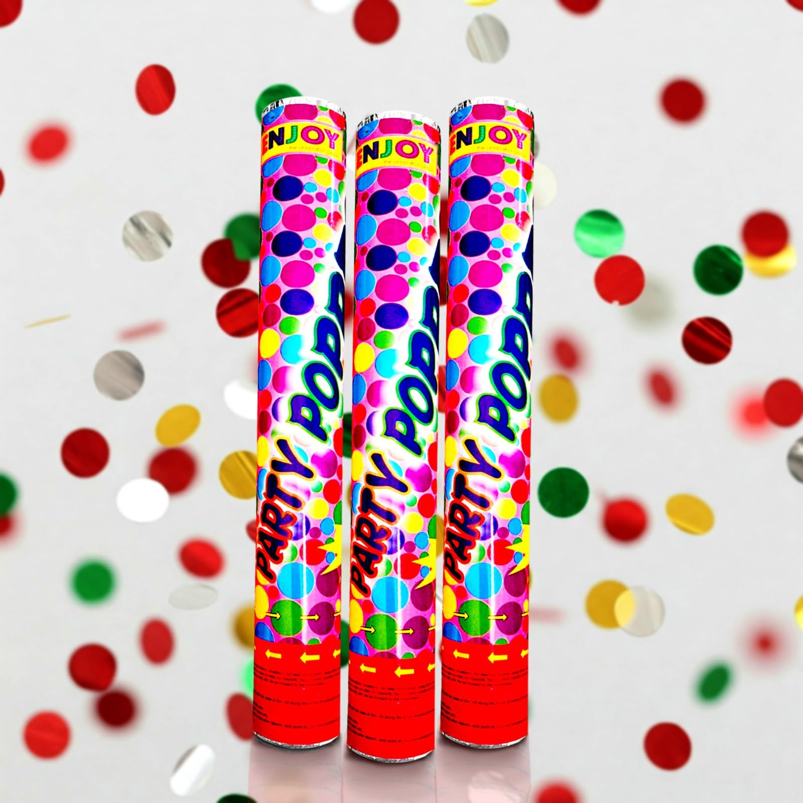 Multicolor Ribbon Paper Party poppers
