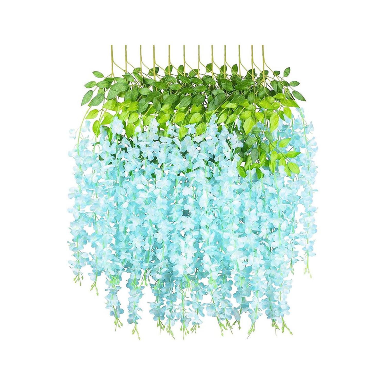 Blue wisteria for Ganpati Decor
