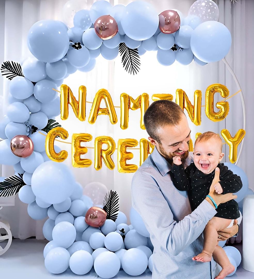 Dreamy blue decor DIY Naming Ceremony kit