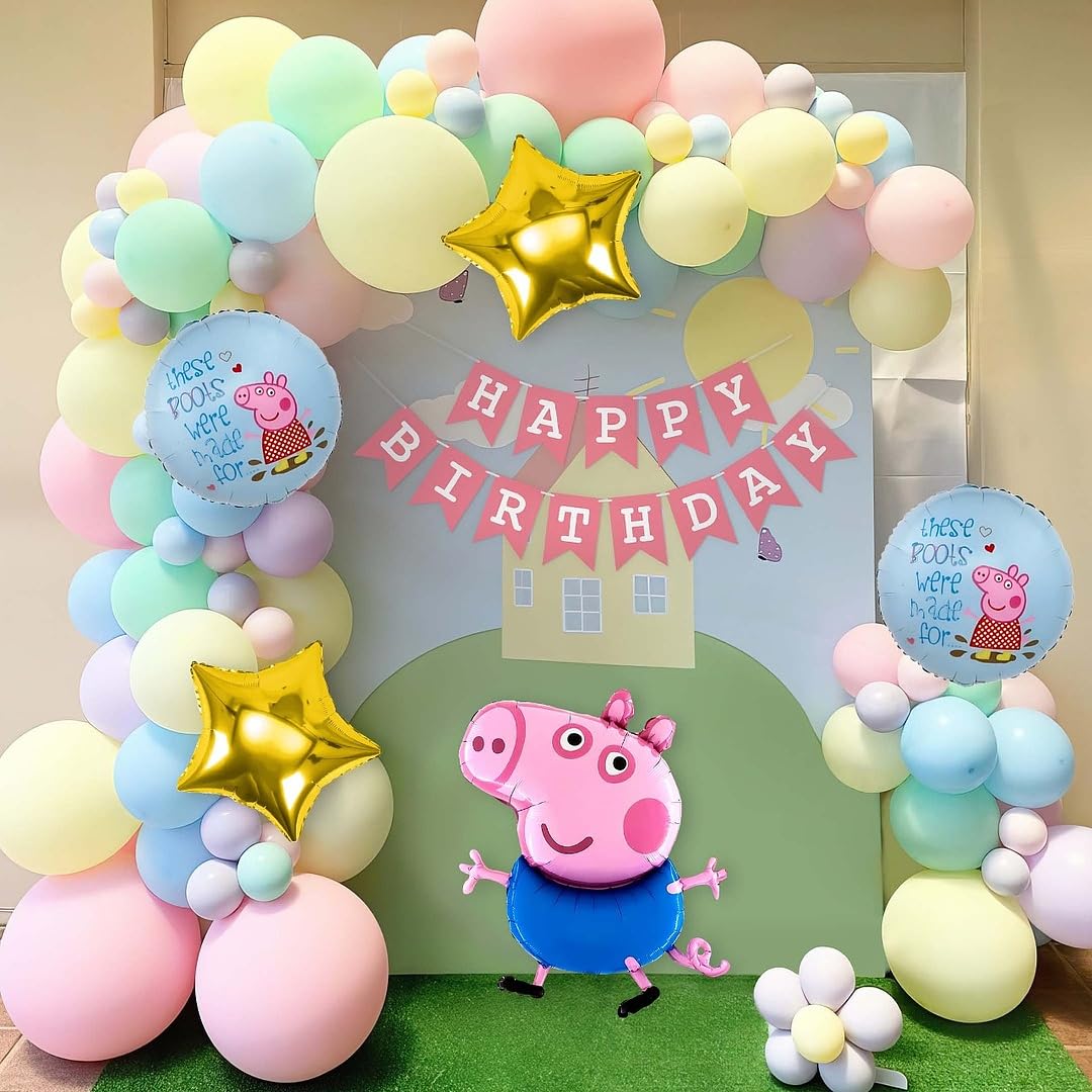 Birthday Decorations with a Magical Peppa Pig Spirit