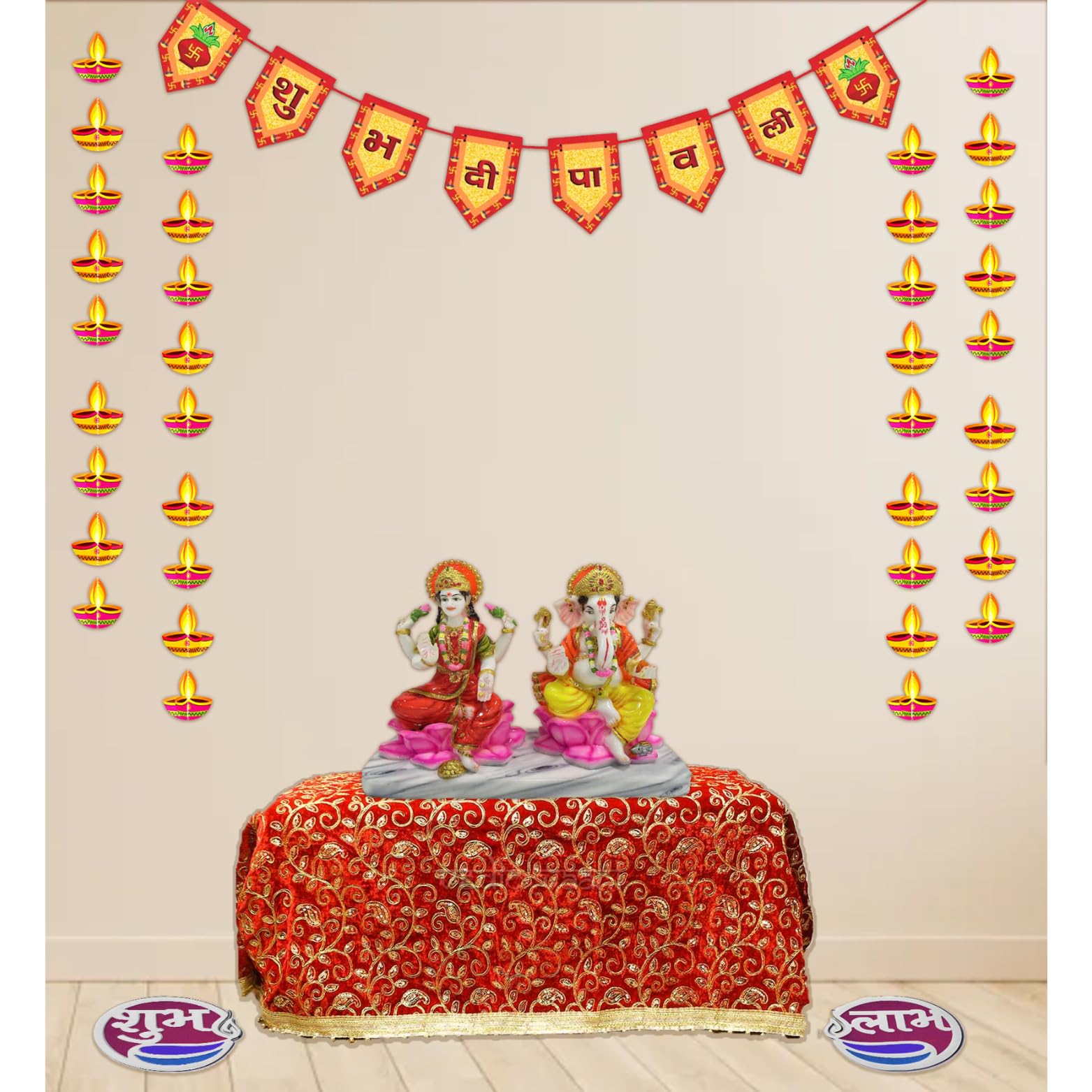 Toran, Frill Hanging, and Diwali Rangoli Stencils