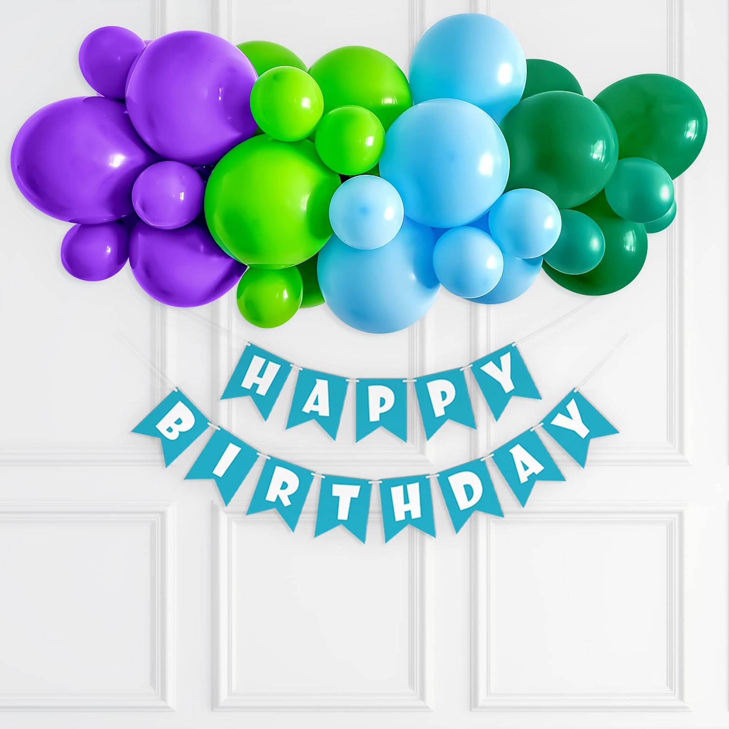 Babies Birthday Decoration with vibrant colors