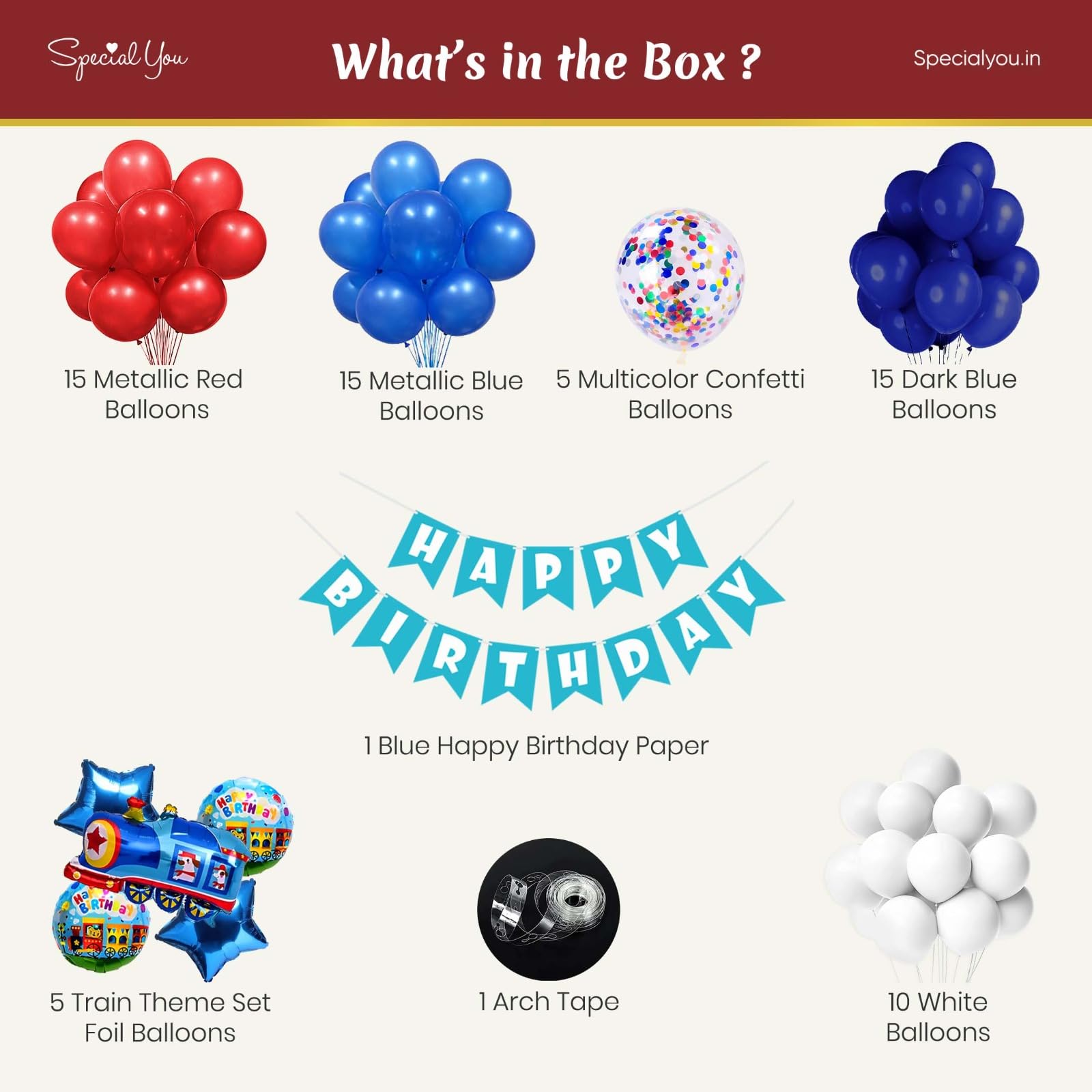 Celebrate your Little One's B'day with this kit